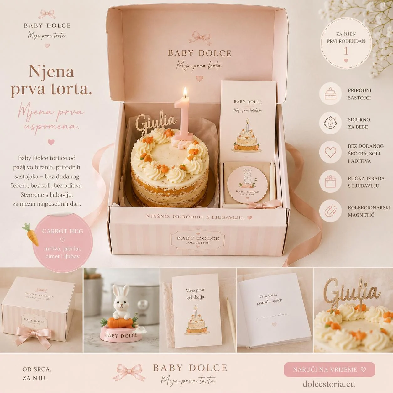 Baby Dolce — Moja prva torta